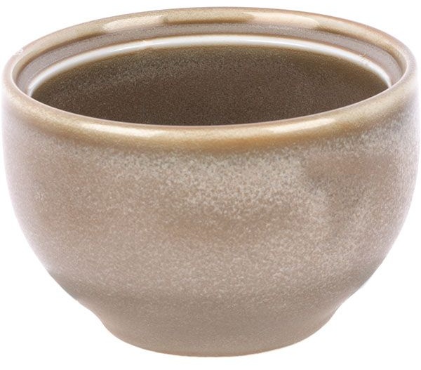 Сахарница «Агава» с крышкой;фарфор;200мл;D=91,H=60мм;матовый,зелен.