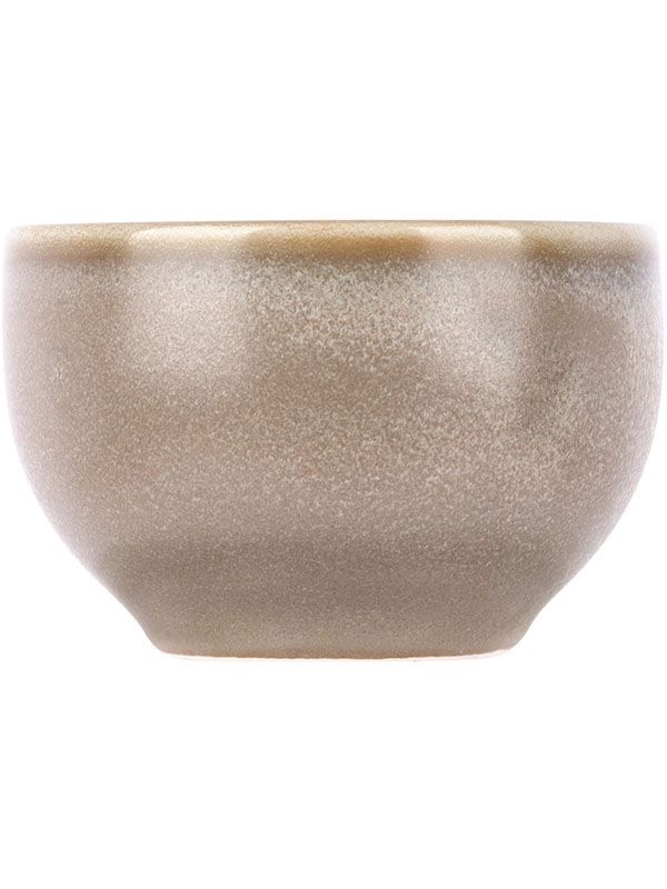 Сахарница «Агава» с крышкой;фарфор;200мл;D=91,H=60мм;матовый,зелен.