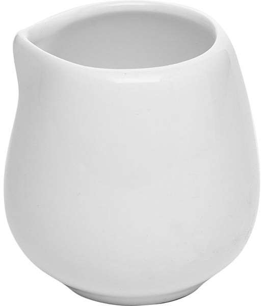 Молочник «Кунстверк»;фарфор;100мл;D=50,H=65,L=40,B=70мм;белый