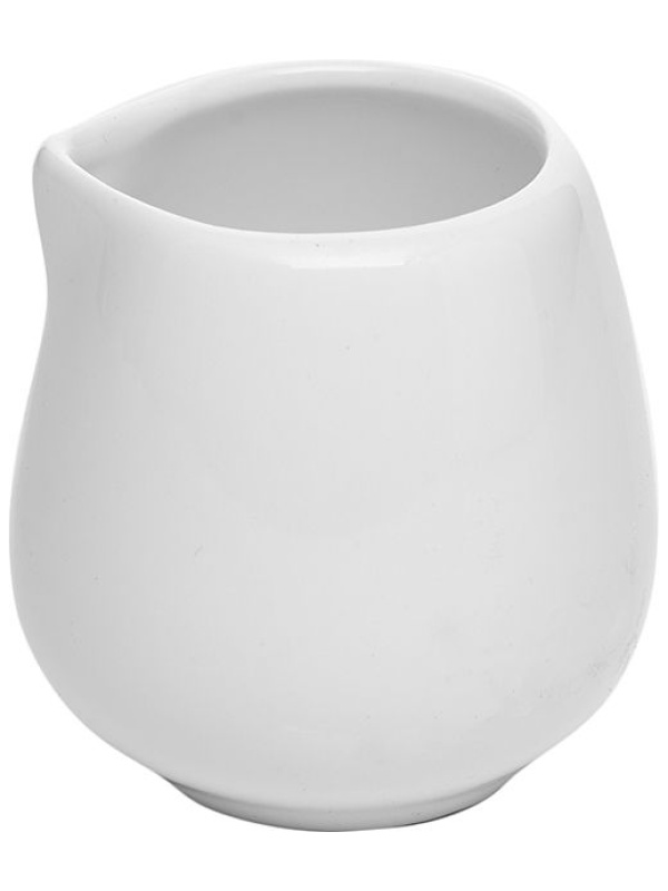 Молочник «Кунстверк»;фарфор;100мл;D=50,H=65,L=40,B=70мм;белый