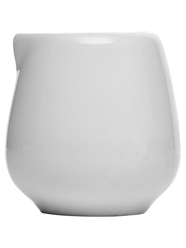 Молочник «Кунстверк»;фарфор;100мл;D=50,H=65,L=40,B=70мм;белый