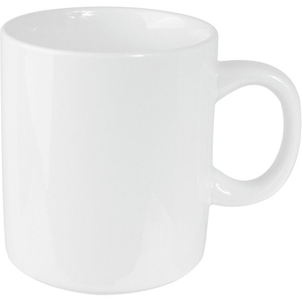 Кружка «Кунстверк»;фарфор;350мл;D=80,H=93,L=115мм;белый