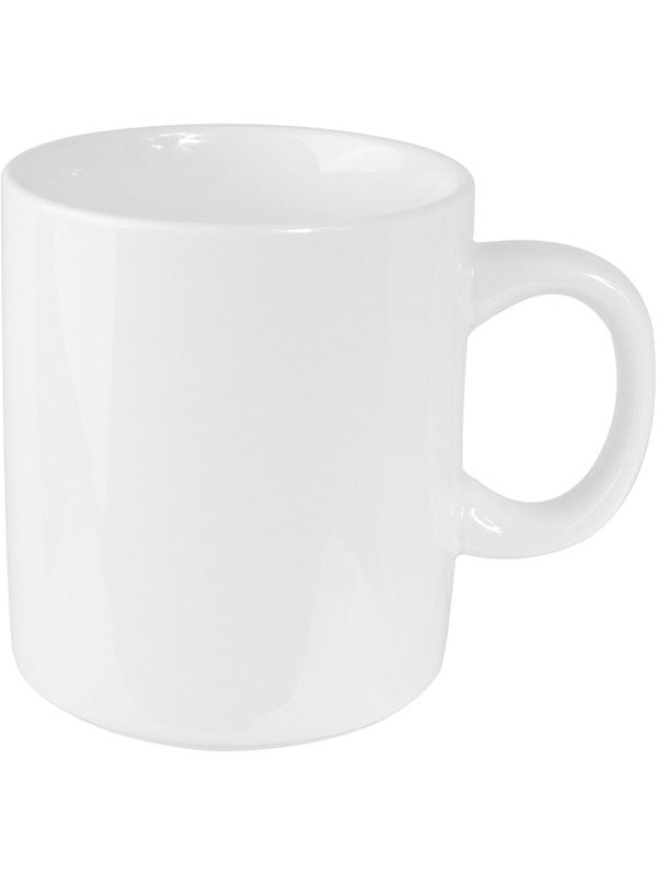 Кружка «Кунстверк»;фарфор;350мл;D=80,H=93,L=115мм;белый