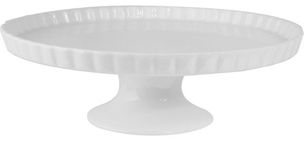 Подставка для торта «Кунстверк»;фарфор;D=28,H=9см;белый