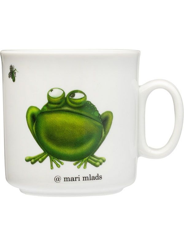 Фарфоровая кружка «Лягушка» (объем 200 мл.)