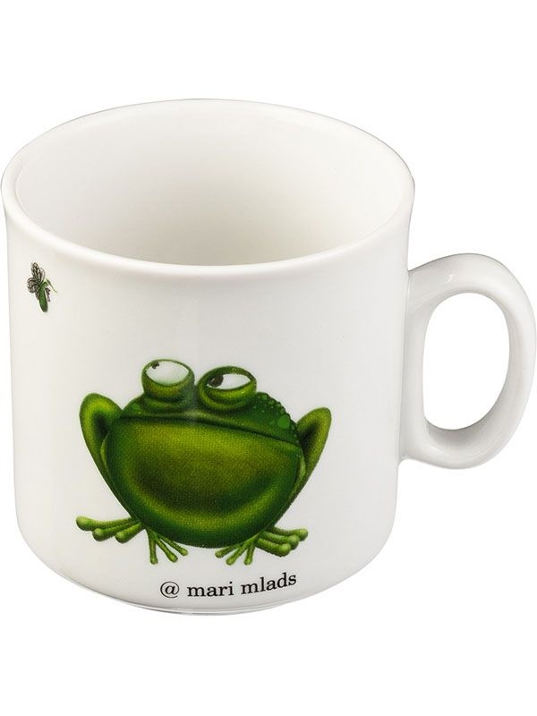 Фарфоровая кружка «Лягушка» (объем 200 мл.)