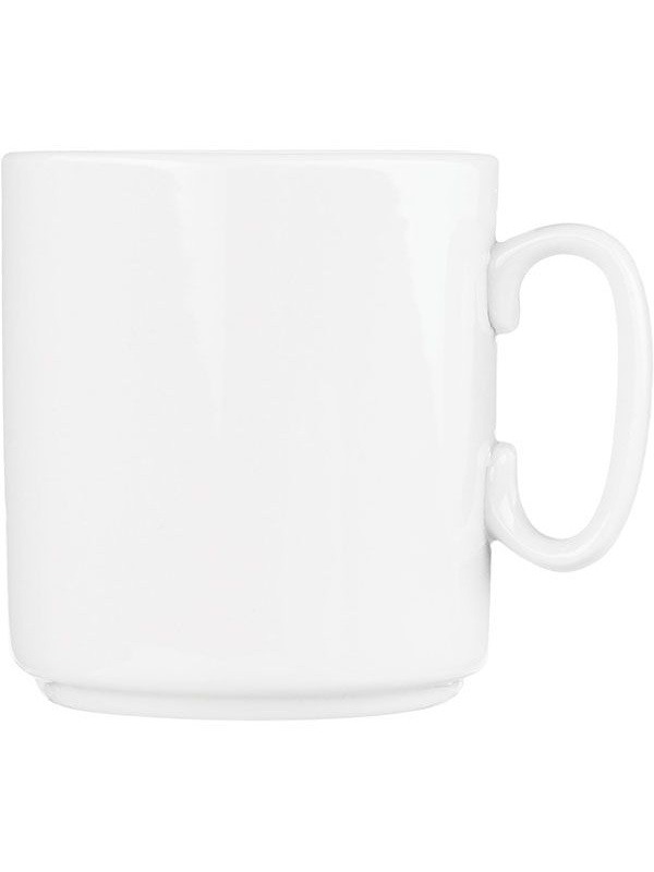 Кружка «Джойс»;фарфор;300мл;D=83,H=88,L=100мм;белый