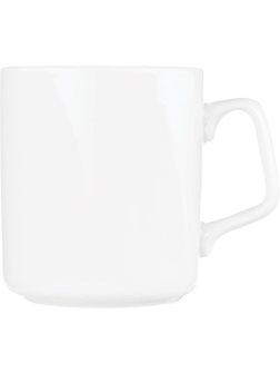 Кружка «Эльза»;фарфор;350мл;D=8,2,H=9,2,L=115,8см;белый