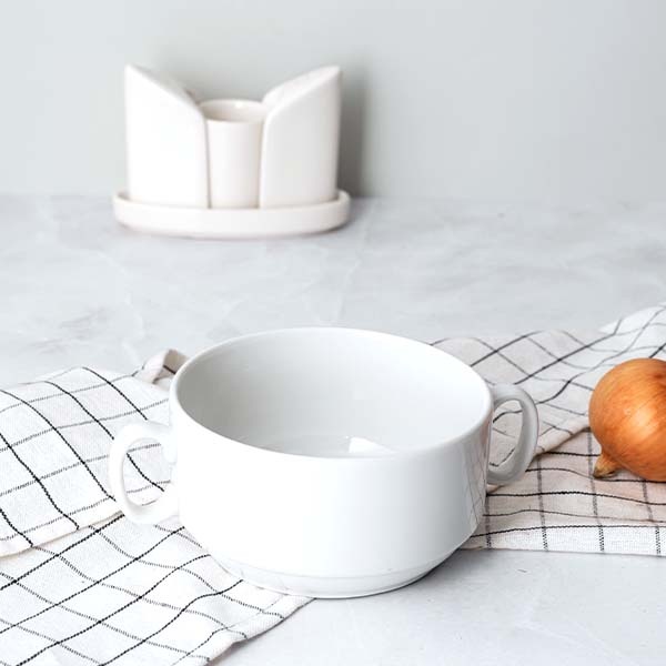 Чашка бульонная;фарфор;470мл;D=117,H=64мм