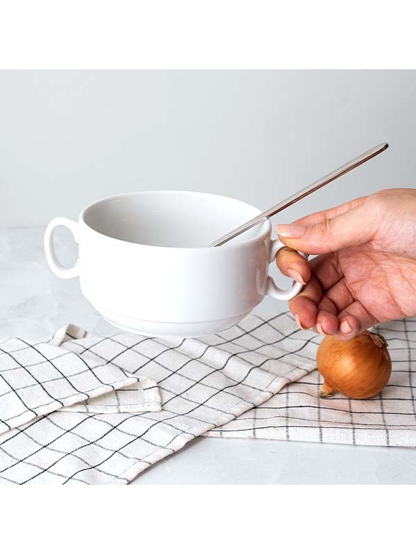 Чашка бульонная;фарфор;470мл;D=117,H=64мм