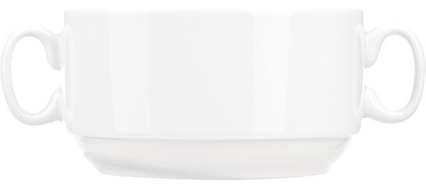 Чашка бульонная;фарфор;300мл;D=105,H=57мм;белый