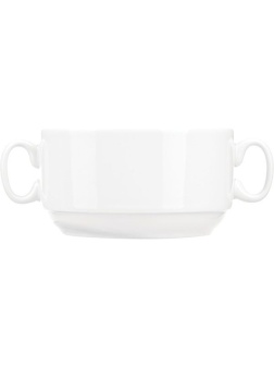 Чашка бульонная;фарфор;300мл;D=105,H=57мм;белый