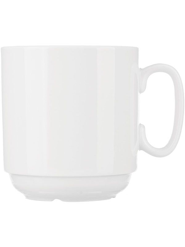 Кружка «Лайт»;фарфор;300мл;D=80,H=87мм;белый
