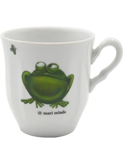 Фарфоровая кружка «Лягушка» (объем 250 мл.)