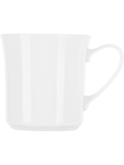 Кружка «Лунная»;фарфор;340мл;D=88,H=93,L=120мм;белый