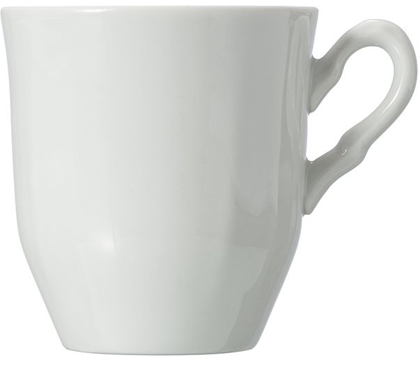 Белая фарфоровая кружка «Школьная» (объем 250 мл.)