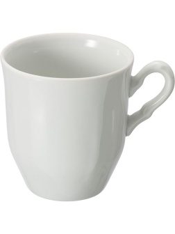 Белая фарфоровая кружка «Школьная» (объем 250 мл.)