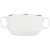 Чашка бульонная;фарфор;470мл;D=117,H=64мм;белый,золотой