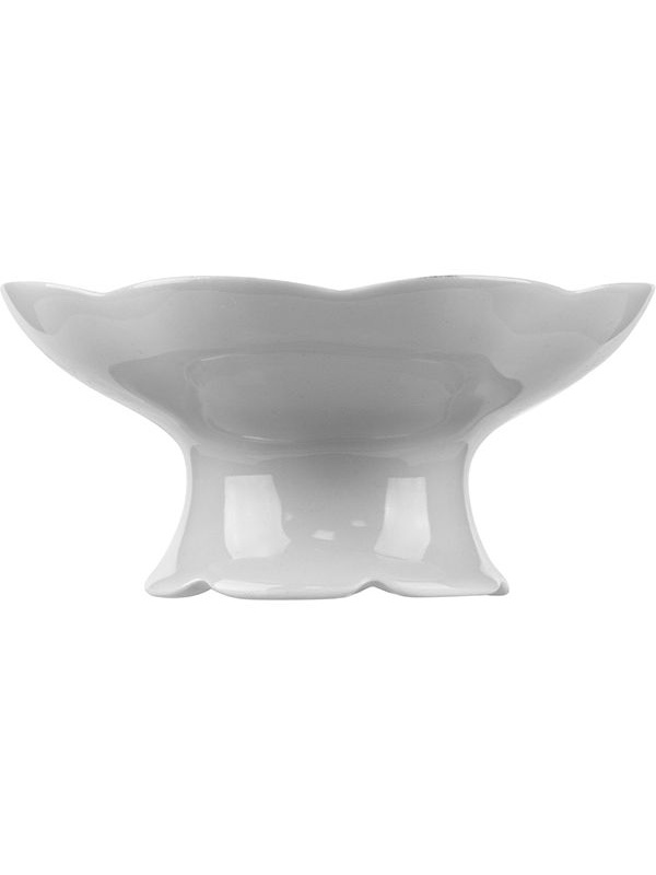 Ваза д/варенья «Елена»;фарфор;D=105,H=52мм;белый