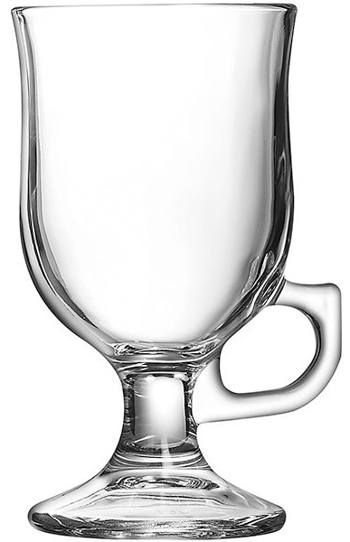 Бокал для горячих напитков «Айриш Кофе»;стекло;240мл;D=75/90,H=140мм;прозр.