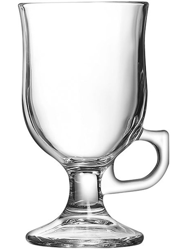 Бокал для горячих напитков «Айриш Кофе»;стекло;240мл;D=75/90,H=140мм;прозр.