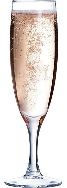 Бокал-флюте «Элеганс»;стекло;130мл;D=46/53,H=176мм;прозр.