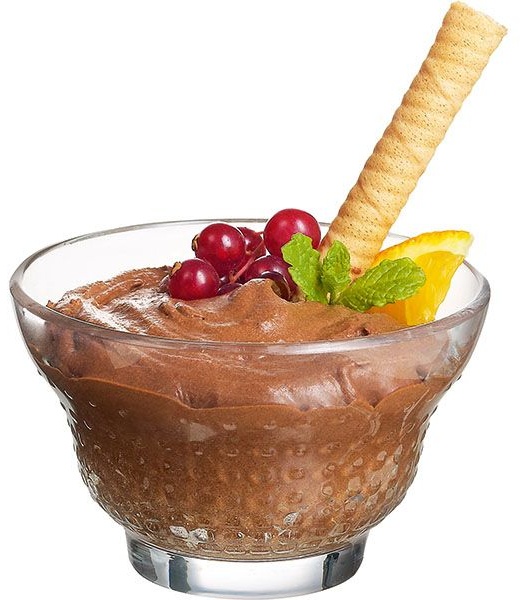 Креманка «Маэва Дотс»;стекло;200мл;D=100,H=62мм;прозр.