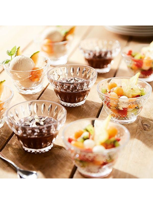 Креманка «Маэва Дотс»;стекло;200мл;D=100,H=62мм;прозр.