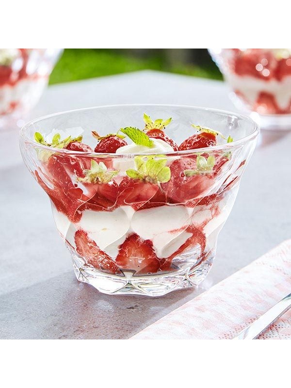 Креманка «Маэва Диамант»;стекло;350мл;D=120,H=74мм;прозр.