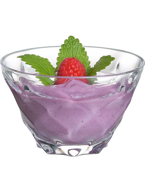 Креманка «Маэва Диамант»;стекло;200мл;D=100,H=62мм;прозр.