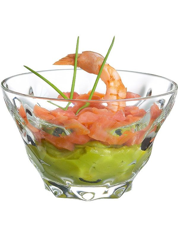 Креманка «Маэва Диамант»;стекло;200мл;D=100,H=62мм;прозр.