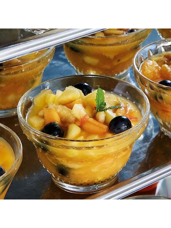 Креманка «Маэва Диамант»;стекло;200мл;D=100,H=62мм;прозр.