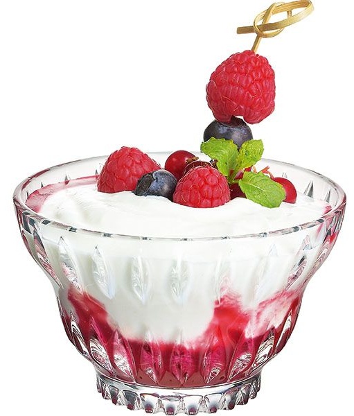 Креманка «Маэва Винтаж»;стекло;190мл;D=100,H=62мм;прозр.