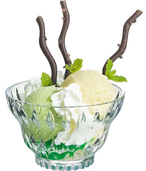 Креманка «Маэва Винтаж»;стекло;190мл;D=100,H=62мм;прозр.