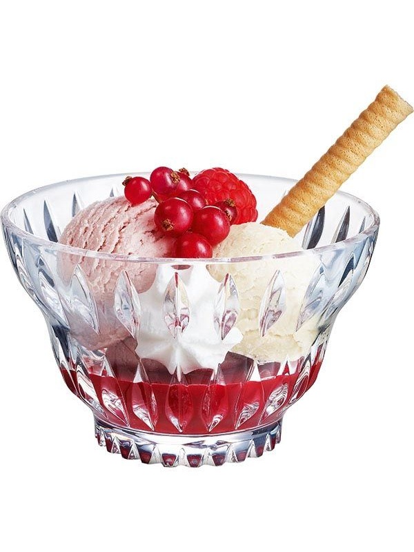 Креманка «Маэва Винтаж»;стекло;190мл;D=100,H=62мм;прозр.