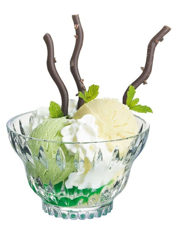 Креманка «Маэва Винтаж»;стекло;190мл;D=100,H=62мм;прозр.