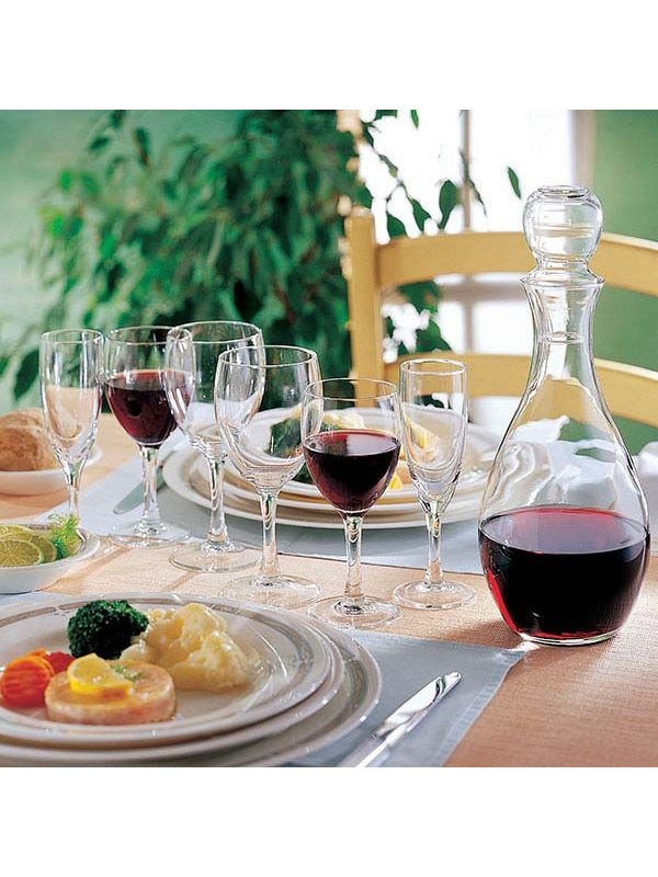 Бокал для вина «Элеганс»;стекло;190мл;D=65/68,H=151мм;прозр.