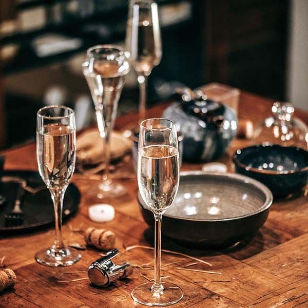 Бокал-флюте «Аллегресс»;стекло;185мл;D=52,H=224мм;прозр.