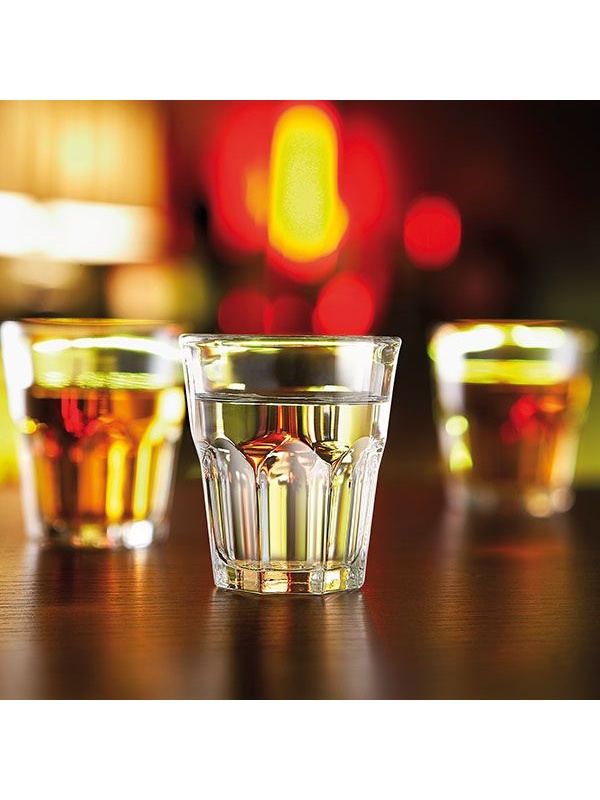 Стопка «Гранити»;стекло;45мл;D=48,H=55мм;прозр.