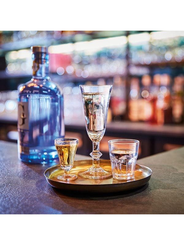 Стопка «Гранити»;стекло;45мл;D=48,H=55мм;прозр.