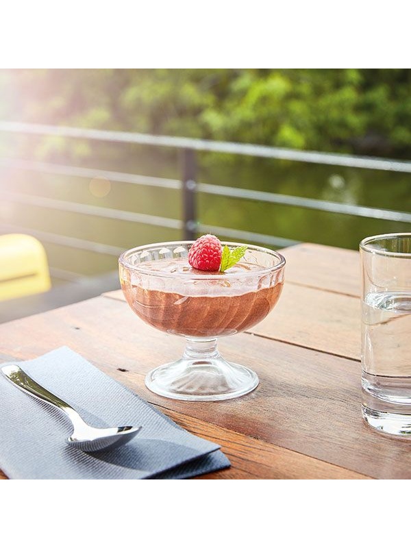 Креманка «Сорбет»;стекло;210мл;D=100,H=78мм;прозр.