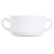 Чашка бульонная «Трианон»;стекло;300мл;D=10,H=6,L=14см;белый