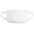 Чашка бульонная «Трианон»;стекло;300мл;D=10,H=6,L=14см;белый