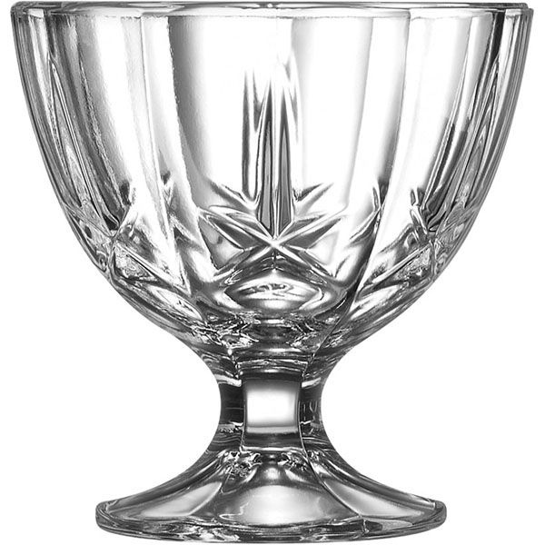 Креманка «Мальдивы»;стекло;270мл;D=10,H=10,2см;прозр.