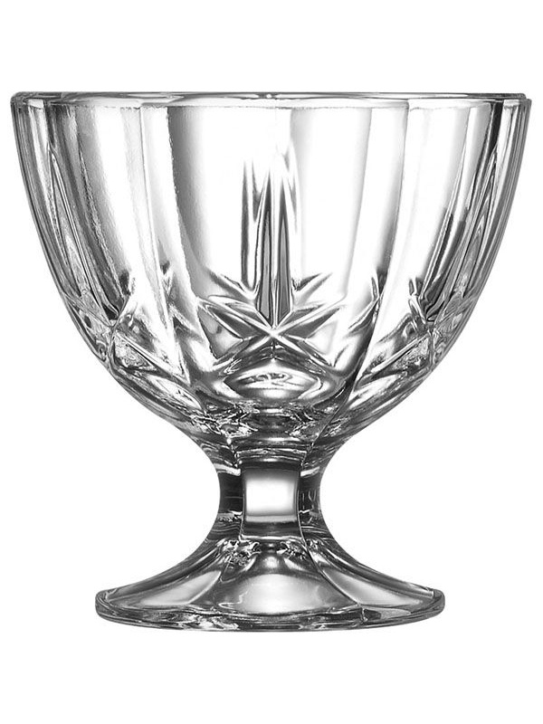 Креманка «Мальдивы»;стекло;270мл;D=10,H=10,2см;прозр.