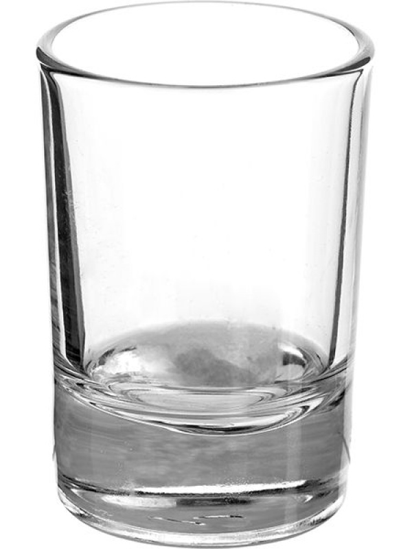 Стопка «Бэйзик»;стекло;60мл;D=40,H=68мм;прозр.