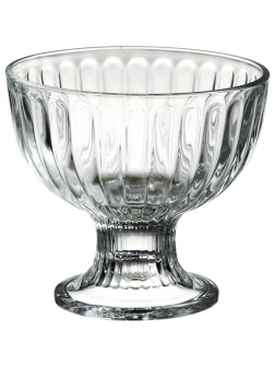 Креманка «Айс Виль»;стекло;250мл;D=108/70,H=103,L=40мм;прозр.