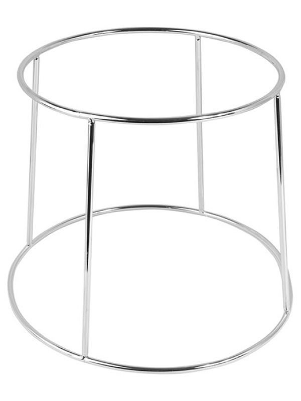 Подставка д/подноса;сталь;D=20/25,H=19см;металлич.