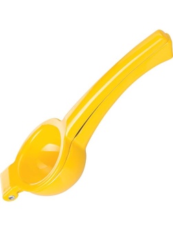 Сквизер для лимона;алюмин.;D=75,H=45,L=215мм;желт.