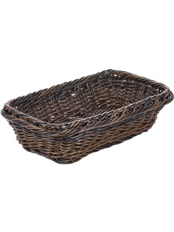 Корзина гастр.1/4;полипроп.,сталь нерж.;,H=65,L=265,B=162мм;коричнев.